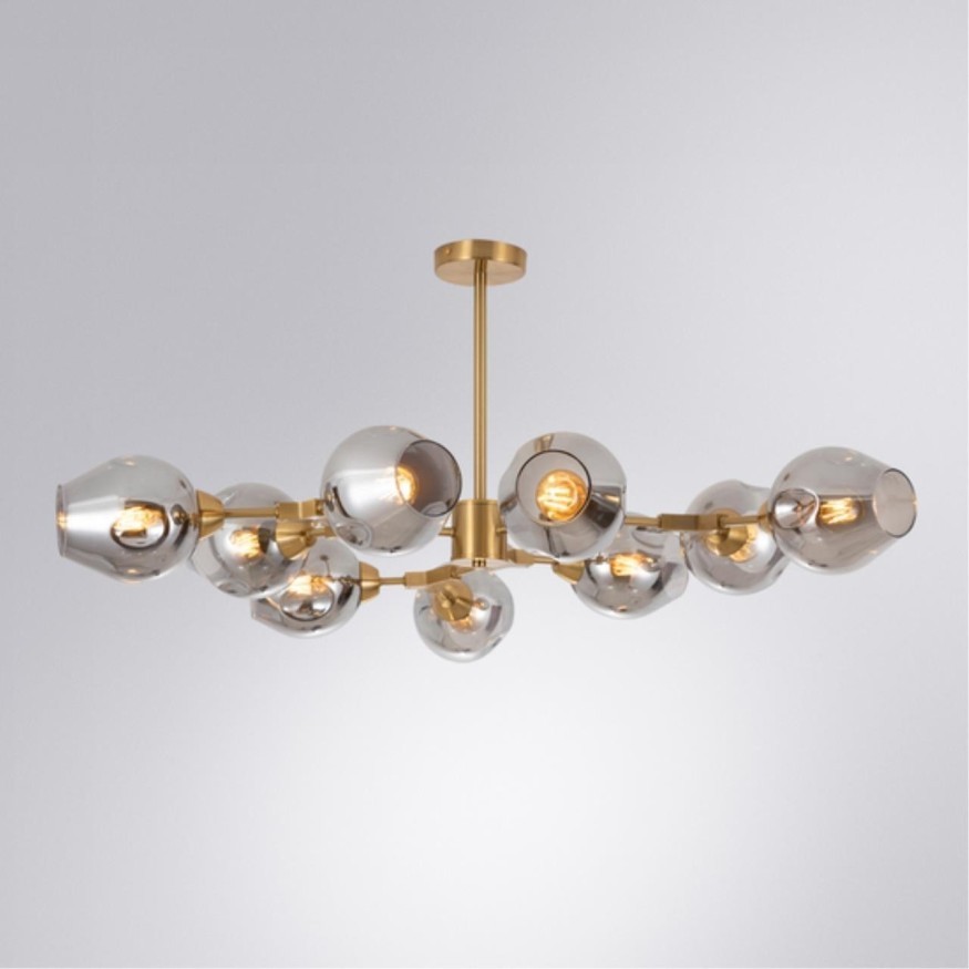 Люстра потолочная Arte Lamp A7759PL-9PB YUKA под лампы 9xE27 60W