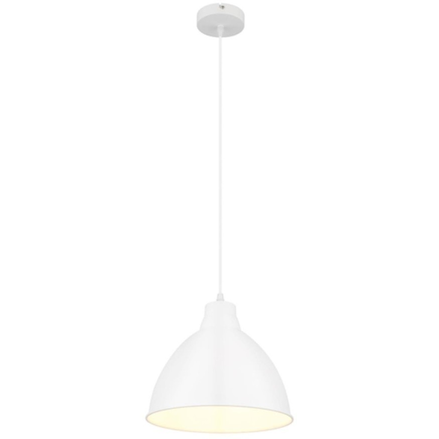 Подвесной светильник с 1 плафоном Arte Lamp A2055SP-1WH BRACCIO под лампу 1xE27 60W