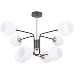 Люстра на штанге Arte Lamp SKAT A3564PL-8BK