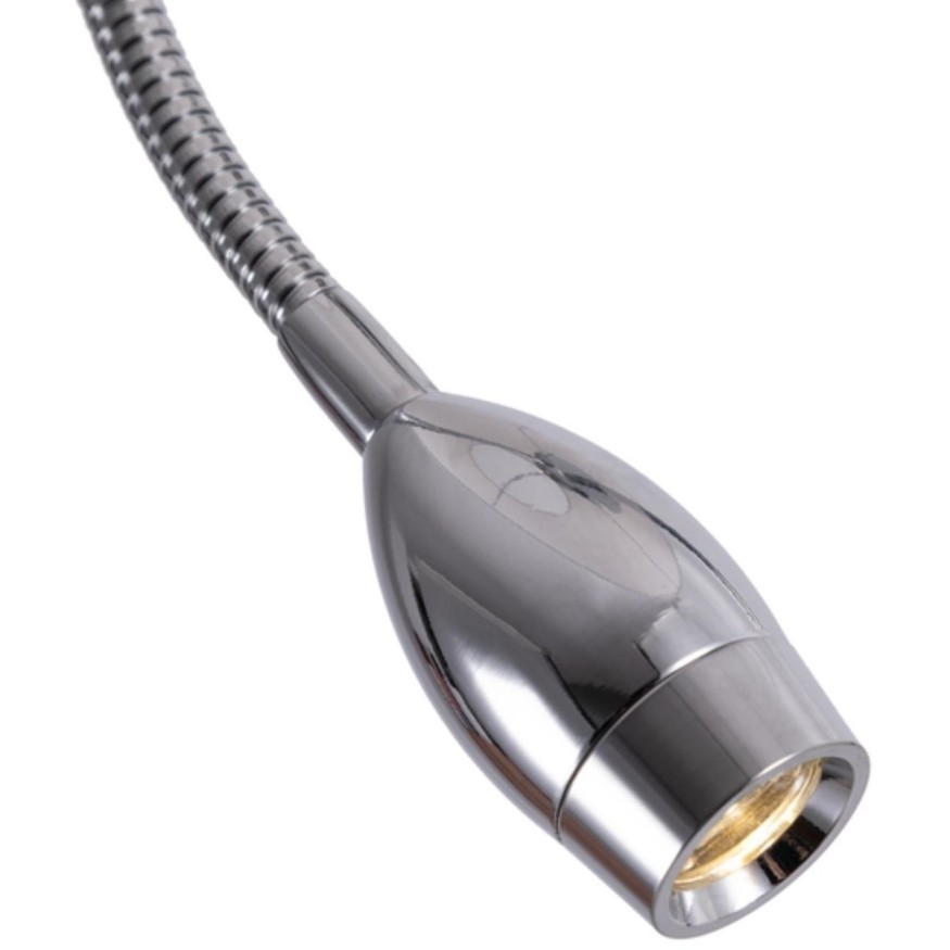 Торшер с выключателем и подсветкой для чтения Elba A2581PN-2CC