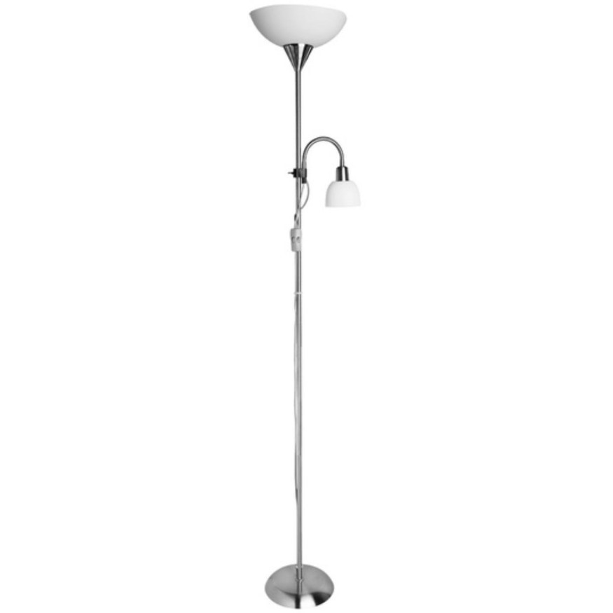 Торшер для чтения Arte Lamp A9569PN-2SS DUETTO под лампу 1xE27 60W
