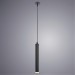 Подвесной светильник цилиндр Arte Lamp A6810SP-1BK HUBBLE светодиодный LED 10W