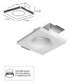 Точечный встраиваемый светильник Arte Lamp INVISIBLE A9283PL-1WH