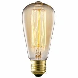 ED-ST64-CL60 ЛАМПА НАКАЛИВАНИЯ ПРОЗРАЧНАЯ