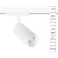 Трековый однофазный двужильный светильник Arte Lamp AERO A1335PL-1WH LED 8W RA95 600Лм 36град 3000К