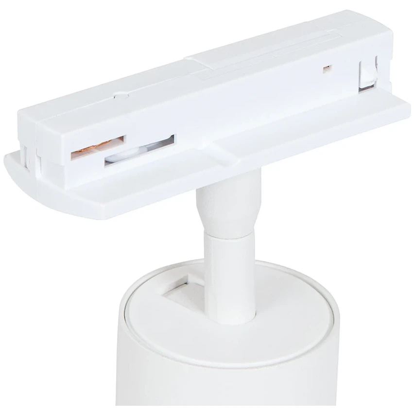 Трековый однофазный двужильный светильник Arte Lamp AERO A1335PL-1WH LED 8W RA95 600Лм 36град 3000К