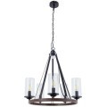 Люстра подвесная Arte Lamp A7014SP-5BK DALIM под лампы 5xE14 60W