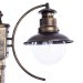 Уличный наземный светильник Arte Lamp A1523PA-2BN AMSTERDAM IP44 под лампы 2xE27 60W