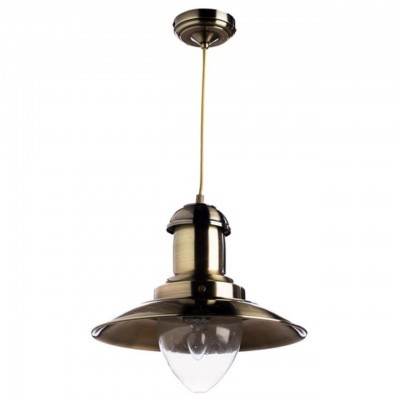 Подвесной светильник с 1 плафоном Arte Lamp A5530SP-1AB FISHERMAN под лампу 1xE27 100W