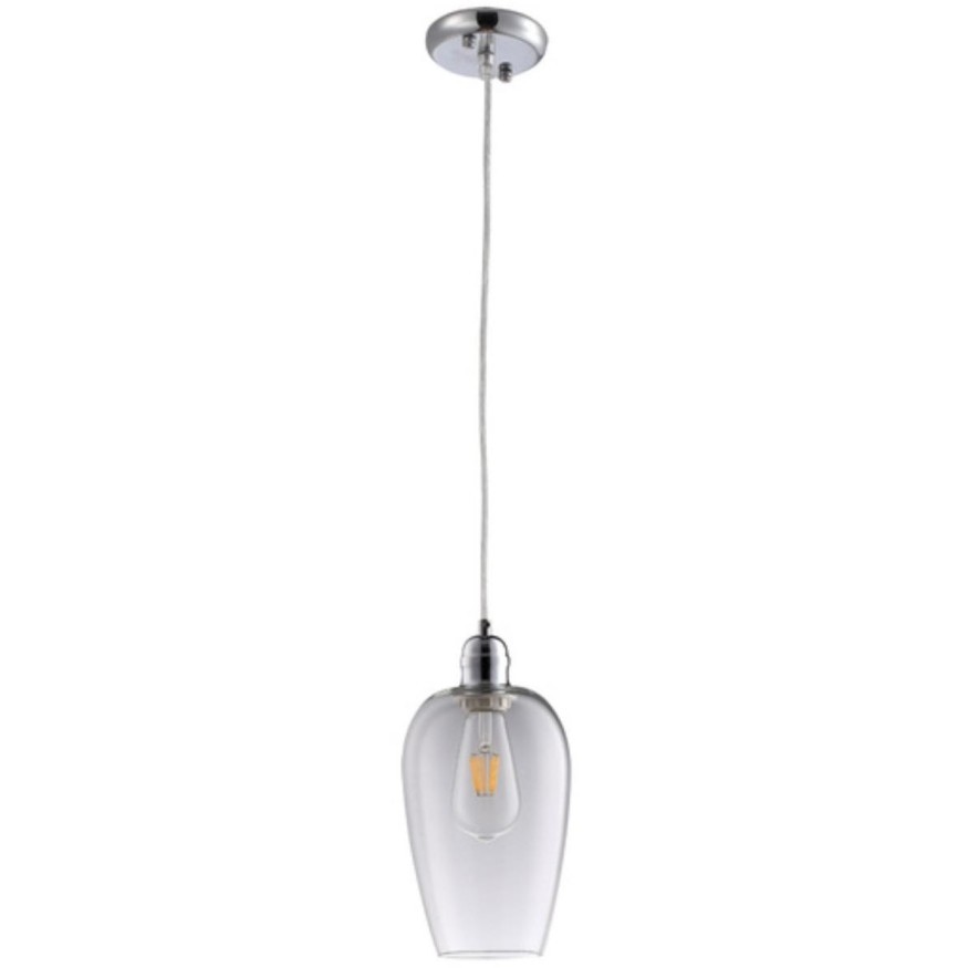 Подвесной светильник с 1 плафоном Arte Lamp A9291SP-1CC TRENTO под лампу 1xE27 40W