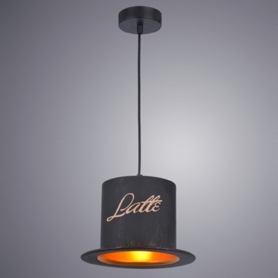 Подвесной светильник с 1 плафоном Arte Lamp A5065SP-1BN Caffe под лампу 1xE27 40W