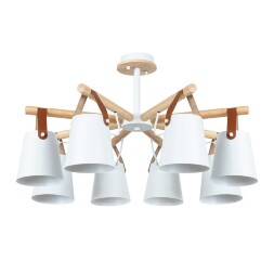 Люстра потолочная Arte Lamp A7032PL-8WH Thomas под лампы 8xE27 60W