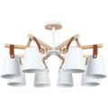 Люстра потолочная Arte Lamp A7032PL-8WH Thomas под лампы 8xE27 60W