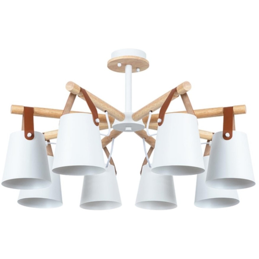 Люстра потолочная Arte Lamp A7032PL-8WH Thomas под лампы 8xE27 60W
