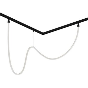 Магнитный гибкий трековый неон 2.5м черный металл Arte Lamp Loop A4910PL-1BK