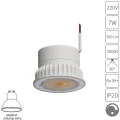 A22071-3K Светодиодный модуль диммируемый по TRIAC 7Вт 3000К 700лм RA95 36° PF<0.5 IP20 220В, пульсация менее 5% (замена ламп MR16 цоколей GU10 и GU5.3) Arte Lamp ORE