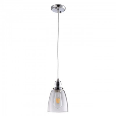 Подвесной светильник с 1 плафоном Arte Lamp A9387SP-1CC TRENTO под лампу 1xE27 40W