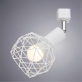 Однофазный двужильный трековый светильник Arte Lamp A6141PL-1WH SOSPIRO под сменную лампу Е14