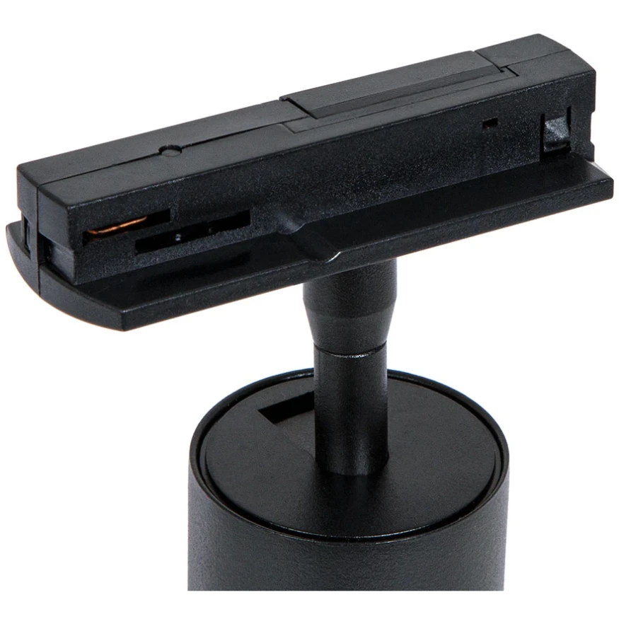 Трековый однофазный двужильный светильник Arte Lamp AERO A1345PL-1BK LED 8W 95Ra 700лм 36град 4000К