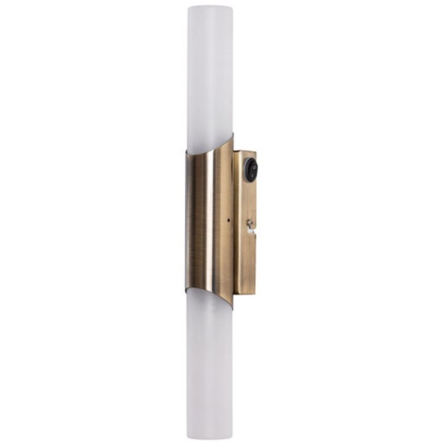 Бра Arte Lamp A2470AP-2AB AQUA-BASTONE IP44 под лампы 2xE14 40W