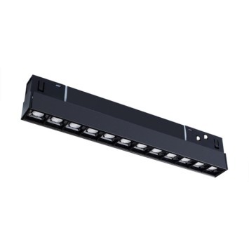 A4674PL-1BK Трековый магнитный светодиодный светильник Arte Lamp Linea 2.0 CRI90+ 3000К 1100Лм 24° 12Вт