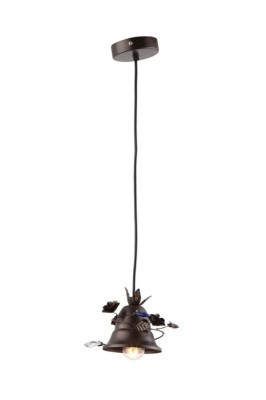 Подвесной светильник с 1 плафоном Arte Lamp A1795SP-1RI Bells под лампу 1xE27 40W