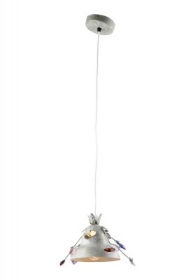 Подвесной светильник с 1 плафоном Arte Lamp A1797SP-1WG Bells под лампу 1xE27 40W