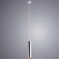 Подвесной светильник цилиндр Arte Lamp A1524SP-1CC SIRIUS под лампу 1xGU10 35W