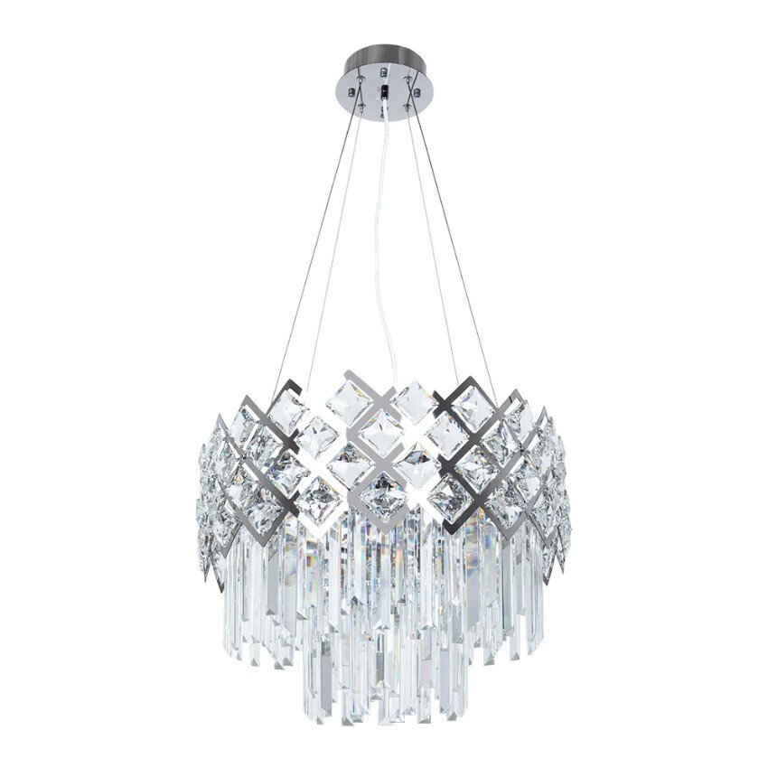 Подвесная люстра хрустальная Wezen A1006SP-8CC