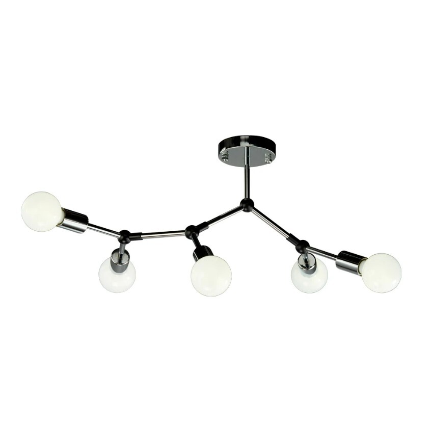 Люстра потолочная Arte Lamp A6206PL-5CC FLEX под лампы 5xE27 60W