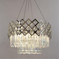 Подвесная люстра хрустальная Wezen A1006SP-10CC