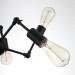 Люстра паук Arte Lamp A9190LM-6BK ROOTS под лампы 6xE27 40W