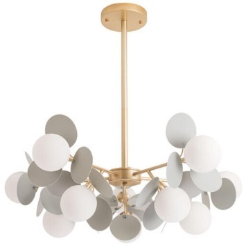 Люстра на штанге Arte Lamp PEACOCK A1369SP-10GY