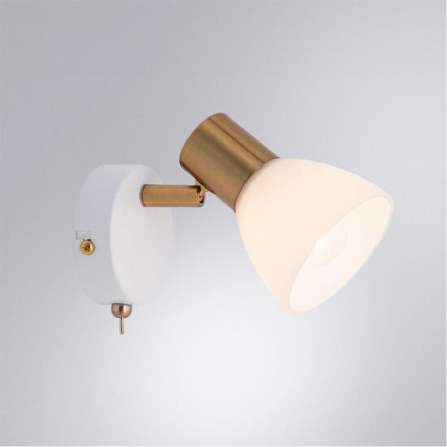 Бра Arte Lamp A3117AP-1WH FALENA под лампу 1xE14 40W