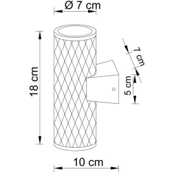 УЛИЧНЫЙ СВЕТИЛЬНИК ARTE LAMP A3458AL-2BK