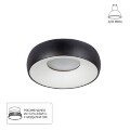 Встраиваемый светильник Arte Lamp A6665PL-1BK HEZE под лампу 1xGU10 50W