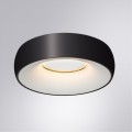 Встраиваемый светильник Arte Lamp A6665PL-1BK HEZE под лампу 1xGU10 50W