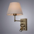 Бра Arte Lamp A2581AP-2AB ELBA под лампу 1xE27 60W