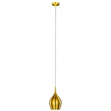 Подвесной светильник с 1 плафоном Arte Lamp A6412SP-1GO Vibrant под лампу 1xE14 40W