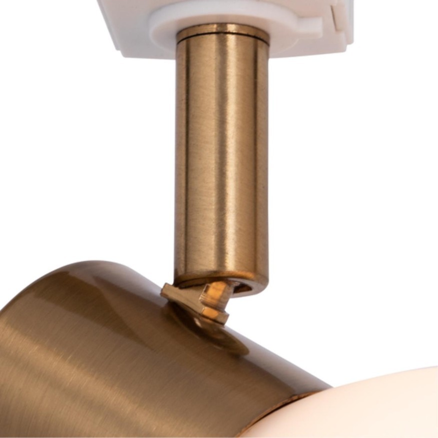 Однофазный двужильный трековый светильник Arte Lamp A3117PL-1WH FALENA под сменную лампу Е14