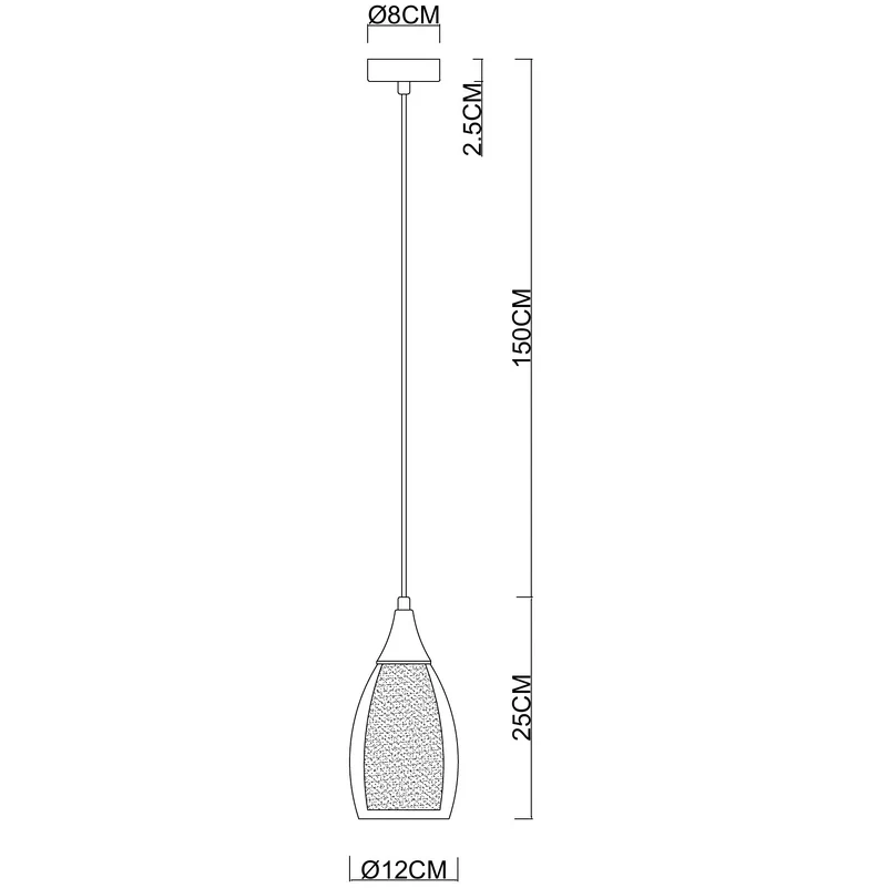 Arte Lamp Barry A7951SP-1BK Подвесной современный светильник с плафоном диаметром 12 см, черный металл, дымчатое стекло, лампа E14 1шт до 40Вт IP20 220В