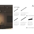 Arte Lamp Optima A7492PL-1BK Магнитный черный трековый светодиодный светильник-спот с возможностью диммирования по протоколу 0/1-10V, LED 16Вт 3000K 1800Лм CRI90 36° IP20 48V