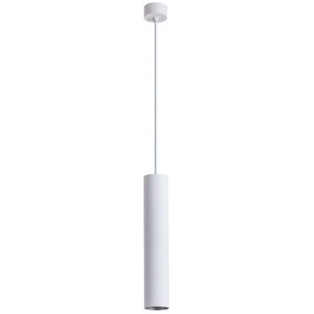 Подвесной светильник цилиндр Arte Lamp A1530SP-1WH TORRE под лампу 1xGU10 35W