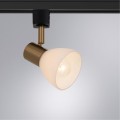 Однофазный двужильный трековый светильник Arte Lamp A3117PL-1BK FALENA под сменную лампу Е14
