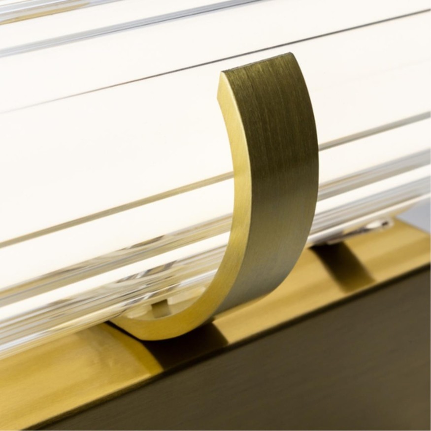 Бра Divinare 1017/01 AP-18 GRIGIO IP44 светодиодная LED 18W