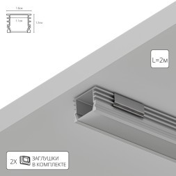 Профиль накладной для лент шириной не более 10мм Arte Lamp SURFACE A161205S