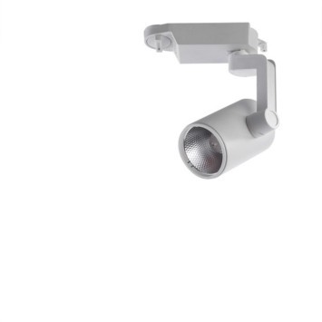 Однофазный двужильный светодиодный трековый светильник Arte Lamp A2310PL-1WH TRACCIA 4000К 800Лм CRI85+ 24° 10Вт