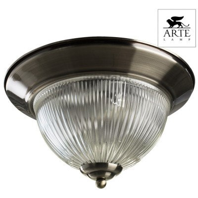 Настенно-потолочный светильник Arte Lamp A9366PL-2AB American Diner под лампы 2xE14 60W