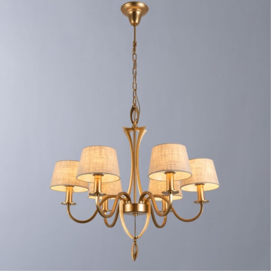 Люстра подвесная Divinare 6819/19 SP-6 Florence под лампы 6xE14 40W