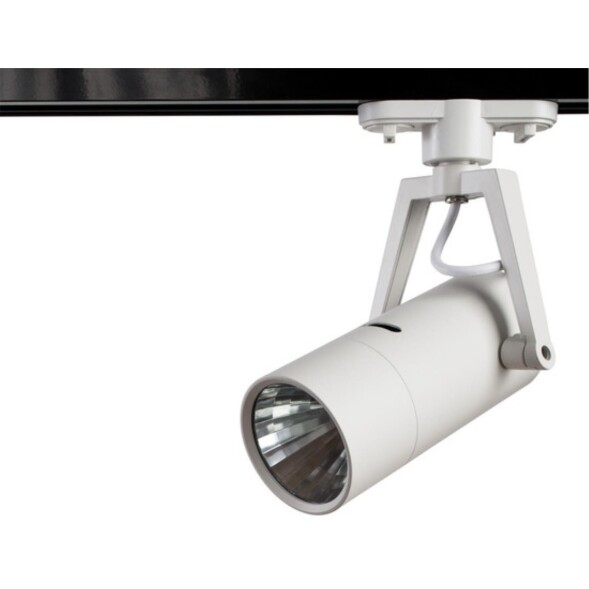 Трековый однофазный двужильный светодиодный светильник 10Вт 700лм 4000К Arte Lamp NOSTRO A6210PL-1WH